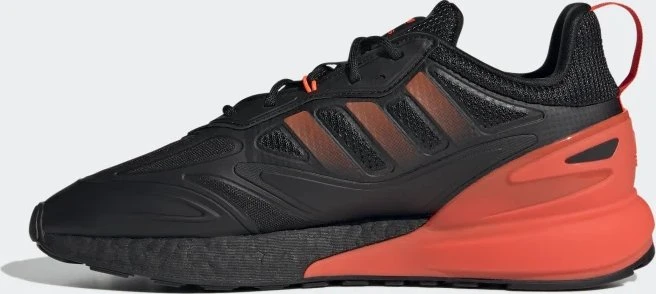 adidas ZX 2K Boost 2.0 core black/solar red (Herren)
