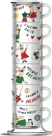 Bialetti Italia Espressotassen-Set, 6-tlg.