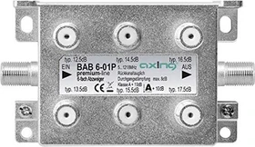 Axing BAB 6-01 6-fach BK-Abzweiger