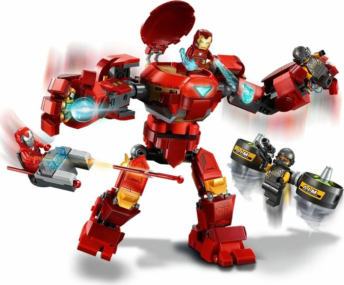 LEGO Marvel Super Heroes Spielset - Iron Man Hulkbuster vs. A.I.M.-Agent