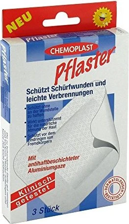 WUNDmed Aluminium, 7.5 x 7.5cm, 3 Stück