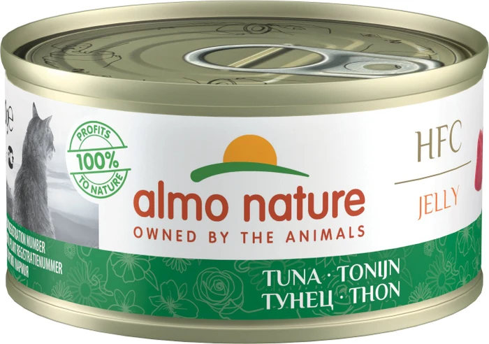 almo nature HFC Jelly Cats, Thunfisch, 3.36kg (48x 70g)