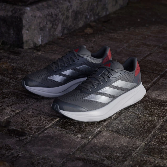 adidas Duramo SL 2.0 grey five/silver metallic/better scarlet (Herren)