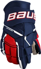 Bauer Supreme M5Pro Senior Handschuh navy/red/white