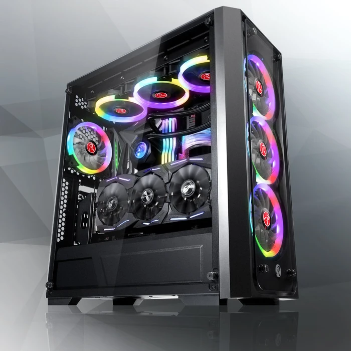 Raijintek Ponos TG4, Glasfenster