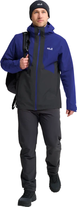 Jack Wolfskin Stonetrail 3in1 Funktionsjacke phantom (Herren)