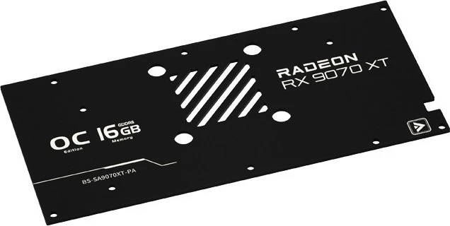 Barrow AMD Radeon RX 9070 XT Full Coverage GPU Water Block schwarz, Sapphire RX 9070 XT Gaming OC 16GB Nitro+