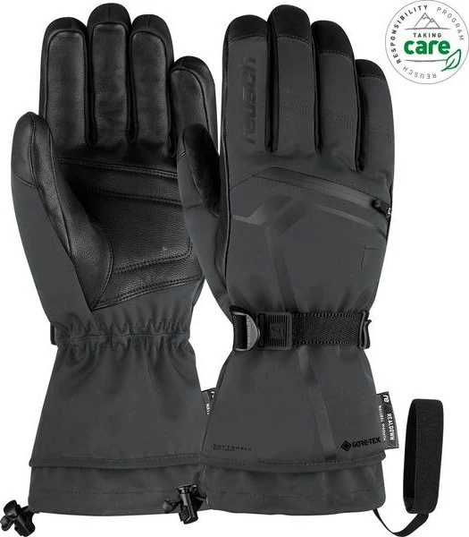 Reusch Down Spirit GTX Skihandschuhe asphalt/black (6101355-6667)