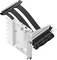 Fractal Design Flex 2 Riser Card Cable, mit vertikaler Grafikkarten-Halterung, gewinkelt, PCIe 4.0, 195mm, weiß/schwarz Vorschaubild