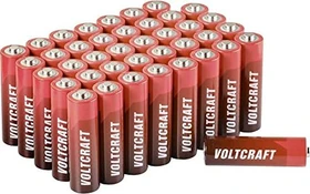Voltcraft Industrial Alkali-Mangan Mignon AA, 40er-Pack