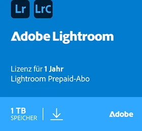 Adobe Lightroom 1TB, 1 User, 1 Jahr, ESD (multilingual) (PC/MAC)