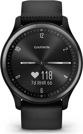 Garmin vivomove Sport Aktivitäts-Tracker black/slate