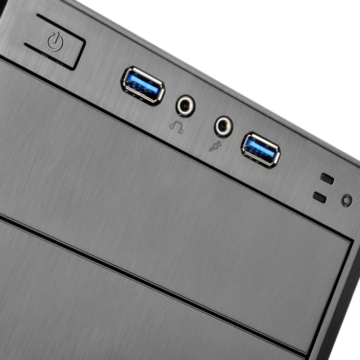 SilverStone Precision PS11, schwarz, Acrylfenster