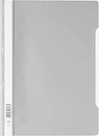 Durable Sichthefter, A4, grau/transparent, 50er-Pack
