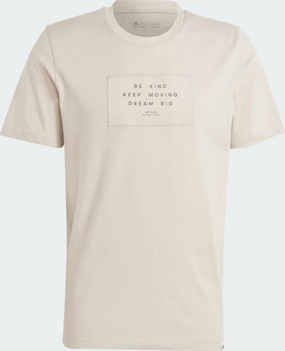 adidas Sportswear Lounge T-Shirt kurzarm wonder beige (Herren)