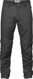 Fjällräven Traveller Zip-Off Hose lang dark grey (Herren)