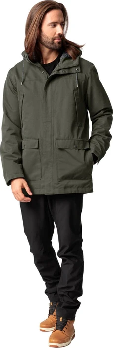 Vaude Manukau II Funktionsmantel khaki uni (Herren)