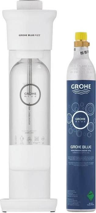 Grohe Blue Fizz Advanced Starterset Trinkwassersprudler weiß