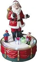 Konstsmide Motiv Szenerie Santa & Kinder LED 10x mehrfarbig