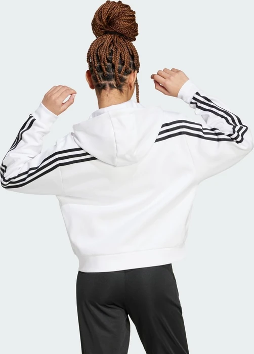 adidas Future Icons 3-Streifen Hoodie weiß (Damen)