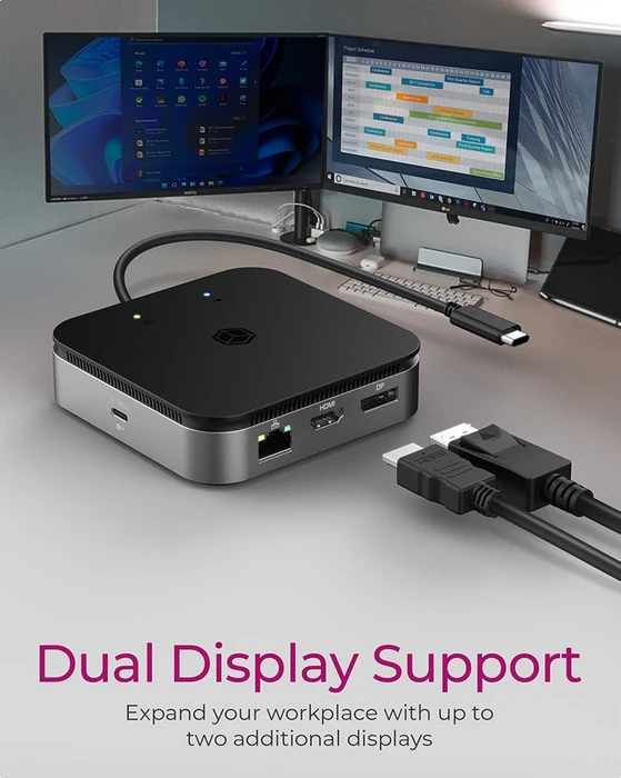 RaidSonic Icy Box IB-DK408-C41, USB4 [Stecker]