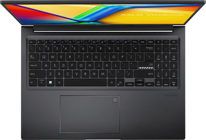 ASUS VivoBook 16 M1605NAQ-MB324, Indie Black (Tastatur silber), Ryzen 5 150, 16GB RAM, 512GB SSD, DE