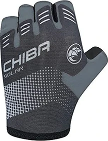 Chiba Solar Fahrradhandschuhe schwarz/weiß