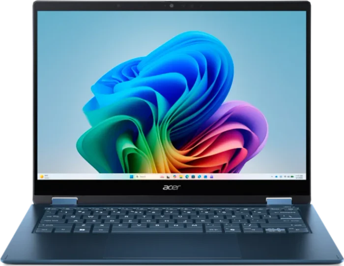 Acer Swift Spin 14 AI SFSP14-Q51T-X0AS, Cobalt Blue, Snapdragon X2 Elite - X2E-78-100, 16GB RAM, 512GB SSD, DE