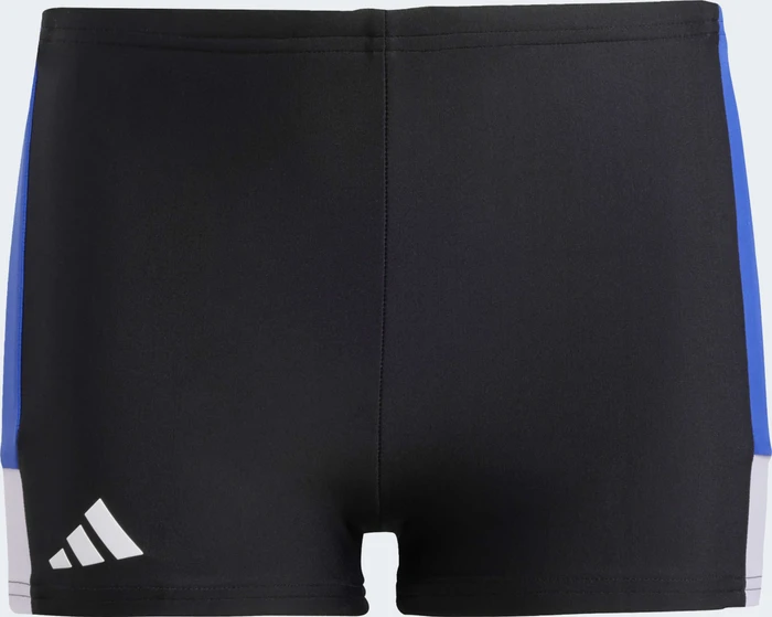 adidas Colorblock 1-Inch Boxer Badehose black/semi lucid blue/violet tone (Junior)