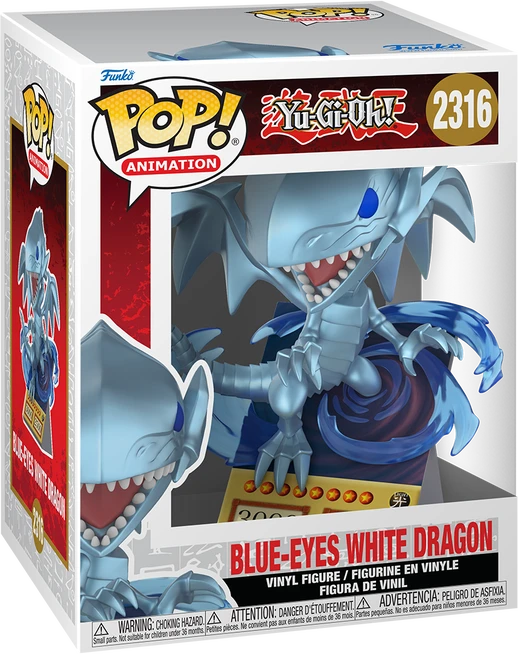 FunKo Pop! Animation - Yu-Gi-Oh! - Premium Blue-Eyes White Dragon