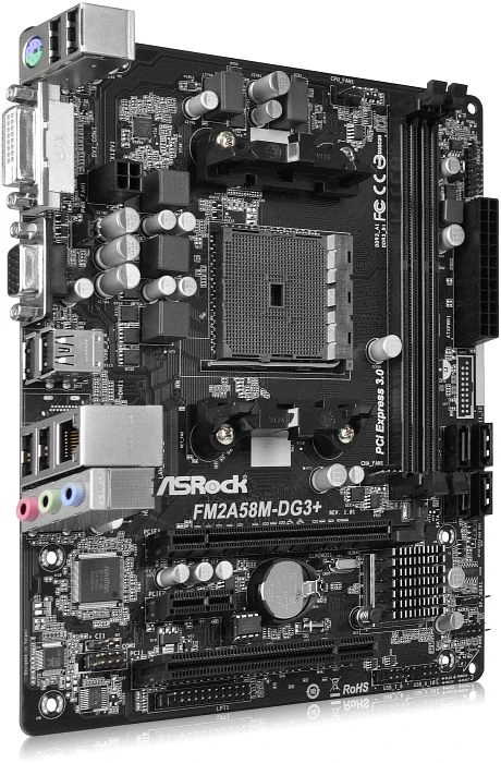ASRock FM2A58M-DG3+ (AMD FM2+)