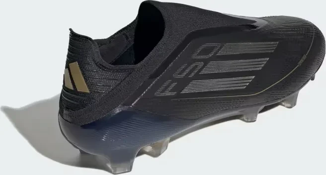 adidas F50 Elite Laceless FG core black/iron metallic/gold metallic