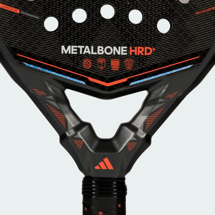 adidas Metalbone HRD+ 2026 Padel-Tennisschläger schwarz/rot