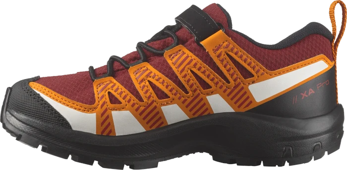 Salomon XA Pro V8 CSWP red dahlia/black/orange pepper (Junior)