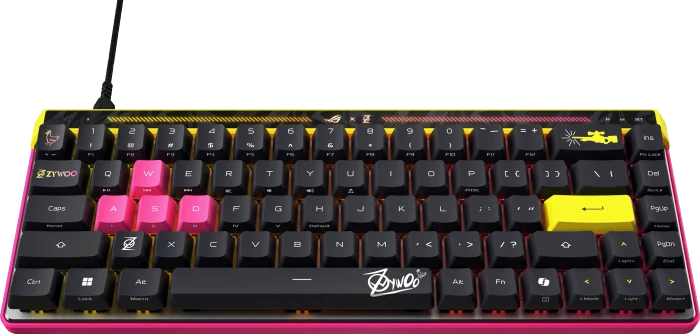 ASUS ROG Falchion Ace HFX, ZywOo Edition, PBT, ROG HFX Magnetic, USB, US