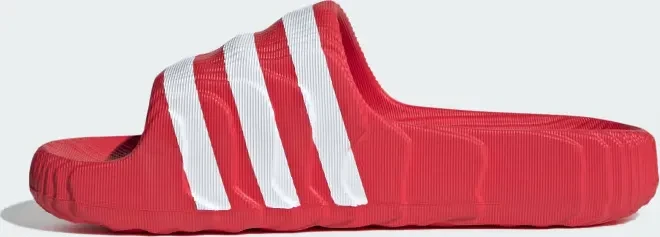 adidas Adilette 22 better scarlet/cloud white