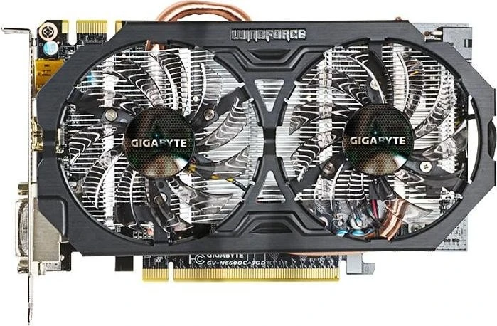 GIGABYTE GeForce GTX 660 OC, 2GB GDDR5, 2x DVI, HDMI, DP