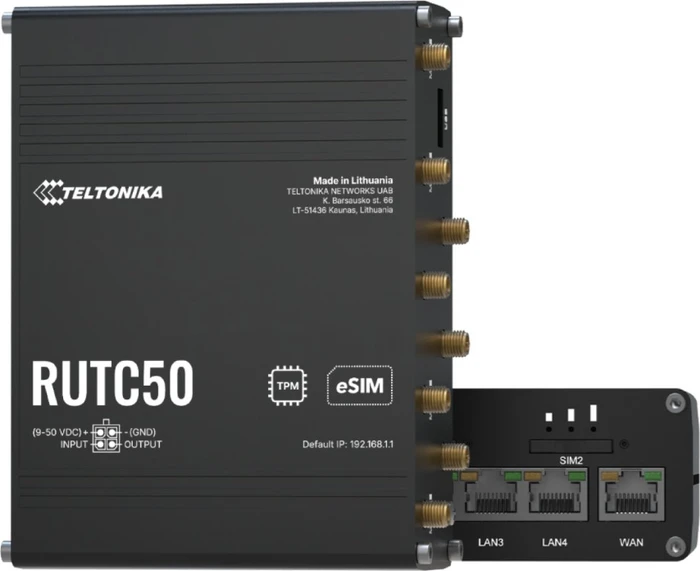 Teltonika RUTC50, Router, eSIM, 5G