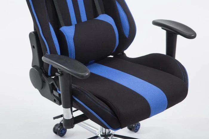 CLP Racing Limit V2 Stoff Gamingstuhl, schwarz/blau