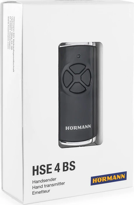 Hörmann HSE 4 BiSecure Handsender für Garagentor 4-Kanal, anthrazit