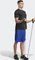 adidas Train Essentials Piqué 3-Streifen Trainingshose kurz lucid blue/black (Herren) Vorschaubild