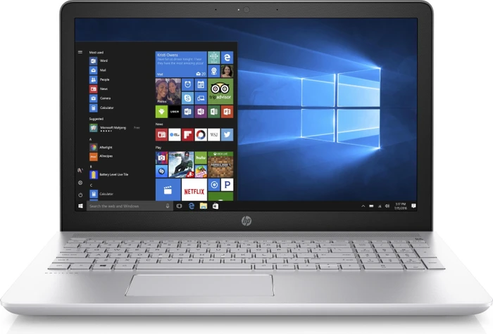 HP Pavilion 15-cd001ng, silber, A9-9420, 8GB RAM, 128GB SSD, 1TB HDD, DE