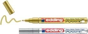 edding 751 Glanzlackmarker gold/silber, 2er-Set