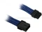 BitFenix Alchemy 8-Pin PCIe Verlängerung 45cm, sleeved blau Vorschaubild