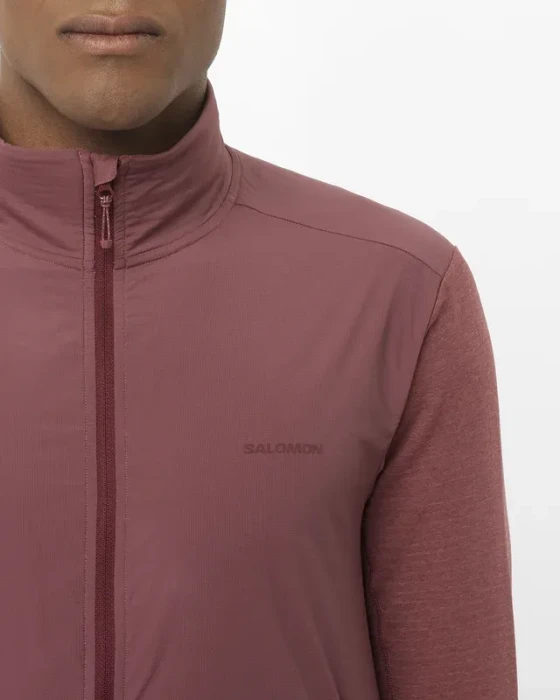 Salomon Essential Lightwarm Hybrid Funktionsjacke nocturne (Herren)
