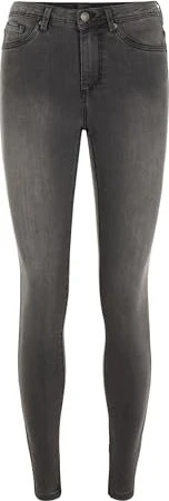 Vero Moda Tanya Mid Skinny Jeans dark grey denim (Damen)