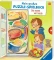 Ravensburger Puzzle Mein großes Puzzle-Spielbuch: Das essen wir heute Vorschaubild