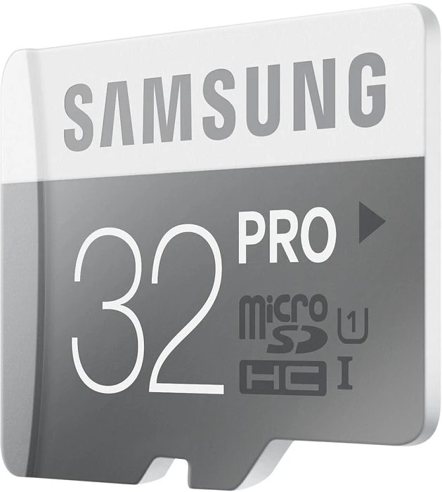 Samsung PRO R90/W50 32GB Kit, UHS-I, Class 10