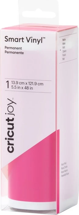 Cricut Joy Vinylfolie permanent pink, 13.9x122cm