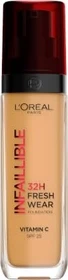 L'Oréal Infaillible 32H Fresh Wear Make-Up Foundation 315 warm medium LSF25, 30ml